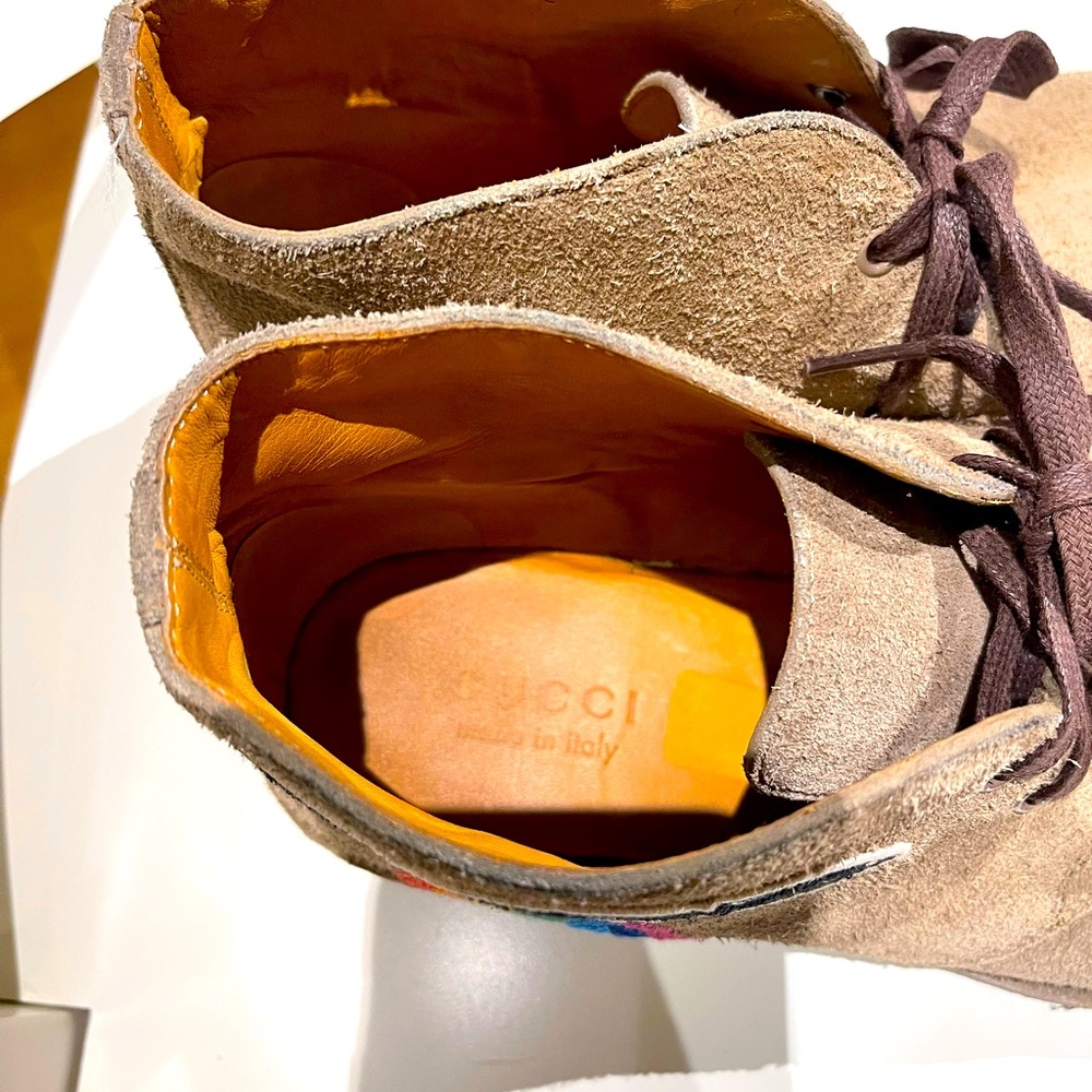 Gucci Moreau Dragon/UFO Chukka Boots Mens Size 9 - Picture 4 of 6